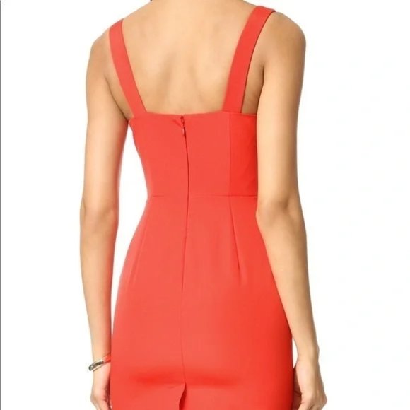 YUMI KIM Cut Loose Sheath Mini Dress with Front Keyhole Cutout in Black XS - Picture 5 of 5